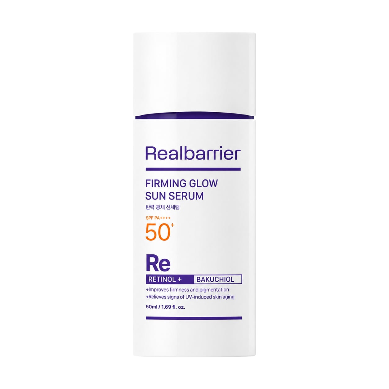 Сонцезахисна сироватка для обличчя Real Barrier Firming Glow Sun Serum, SPF 50+ PA++++, 50 мл